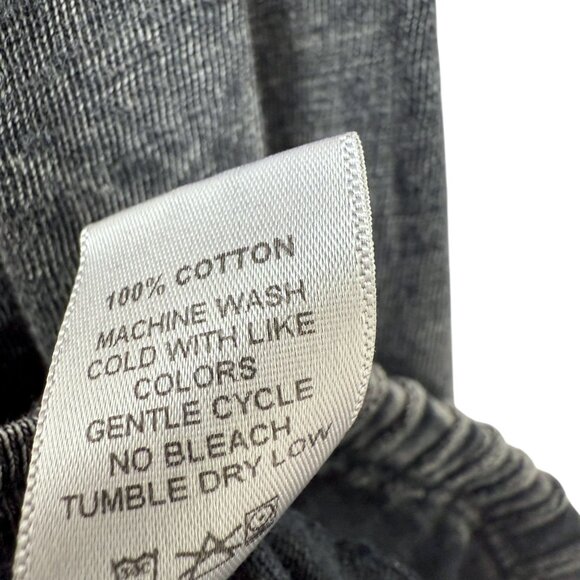 Jess & Jane Abstract Top Plus Size 1X Gray Cowl Neck Tunic Tee Pockets Turtlenec - Picture 10 of 10